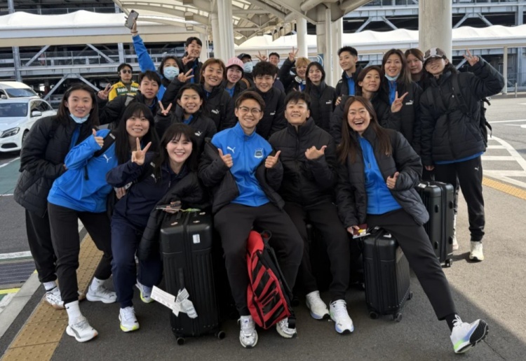 武漢女足前往日本參加女足亞冠！王霜曬照：日本，我們來了